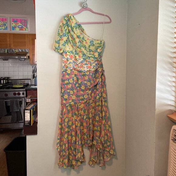 Amur Floral Cocktail Dress- Silk - Picture 6 of 8